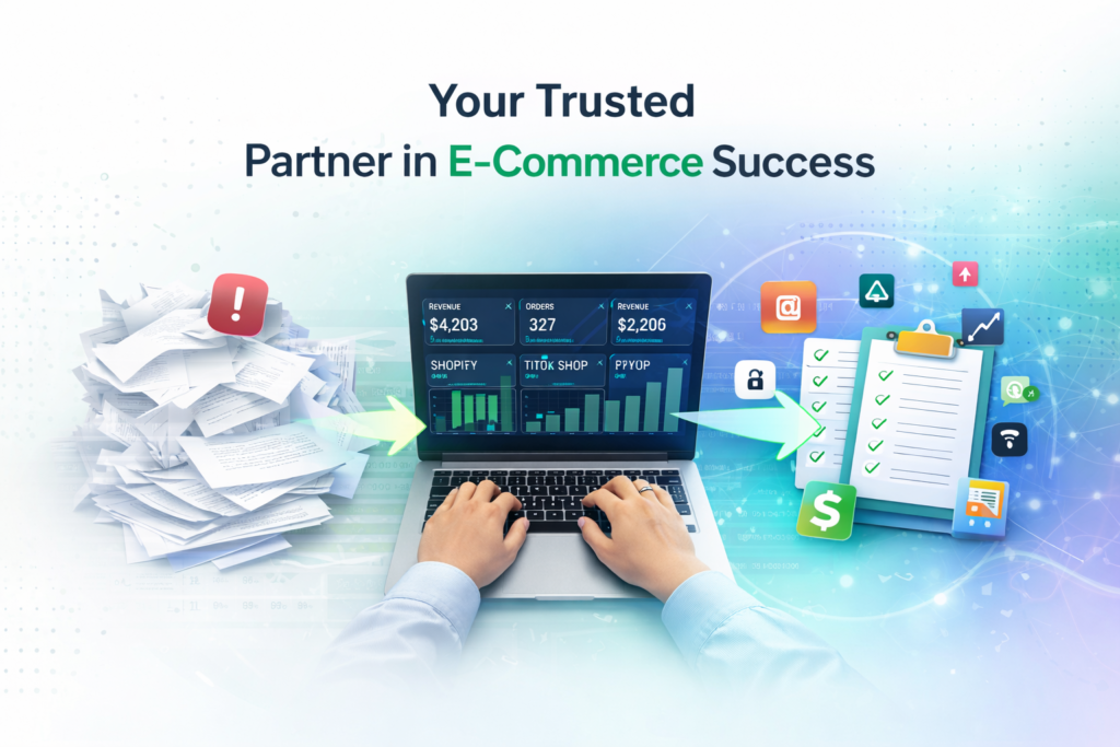 Team Ecomify hero banner for Amazon PPC and ecommerce growth agency